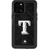 MLB Texas Rangers Jays Dark Wash iPhone 12 Pro Max Waterproof Case