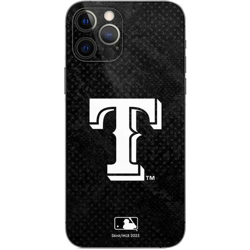 MLB Texas Rangers Jays Dark Wash iPhone 12 Pro Skin