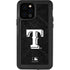MLB Texas Rangers Jays Dark Wash iPhone 12 Pro Waterproof Case