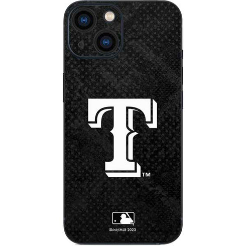MLB Texas Rangers Jays Dark Wash iPhone 13 Mini Skin