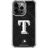 MLB Texas Rangers Jays Dark Wash iPhone 13 Pro Clear Case