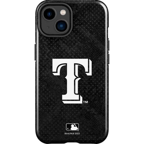 MLB Texas Rangers Jays Dark Wash iPhone 15 Plus Impact Case