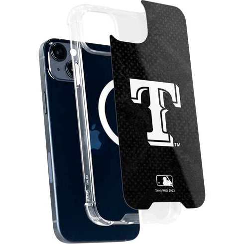 MLB Texas Rangers Jays Dark Wash iPhone 15 Plus MagSafe Case