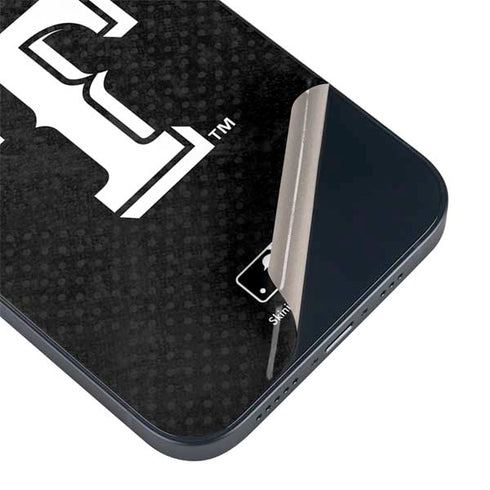 MLB Texas Rangers Jays Dark Wash iPhone 15 Plus Skin