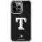MLB Texas Rangers Jays Dark Wash iPhone 15 Pro Clear Case