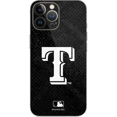 MLB Texas Rangers Jays Dark Wash iPhone 14 Pro Max Skin