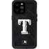 MLB Texas Rangers Jays Dark Wash iPhone 14 Pro Max Waterproof Case