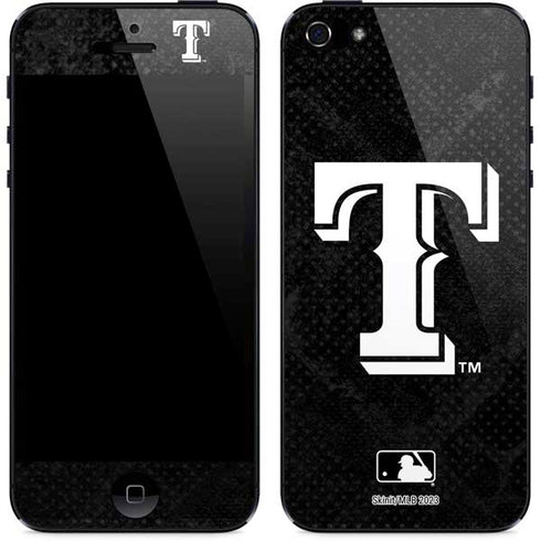 MLB Texas Rangers Jays Dark Wash iPhone 5/5s/5SE Skin