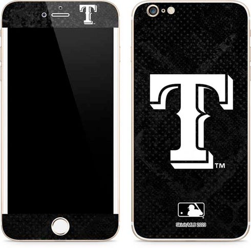 MLB Texas Rangers Jays Dark Wash iPhone 6/6s Plus Skin