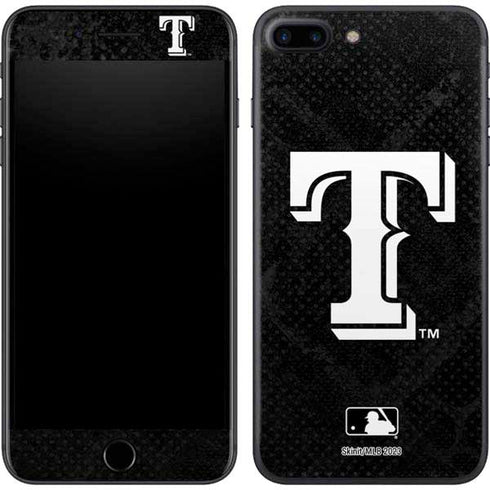 MLB Texas Rangers Jays Dark Wash iPhone 8 Plus Skin