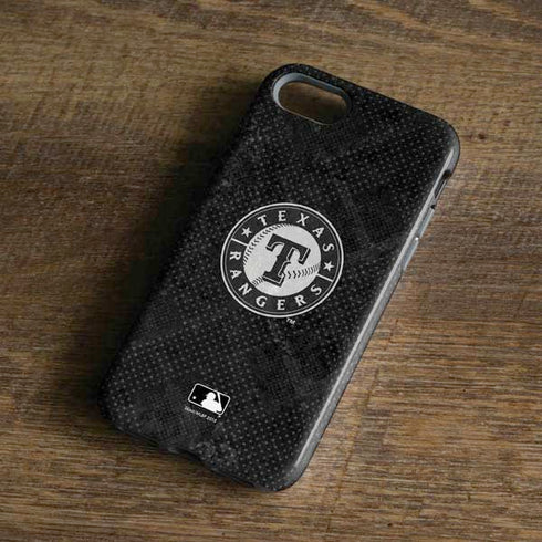 MLB Texas Rangers Jays Dark Wash iPhone 8 Pro Case