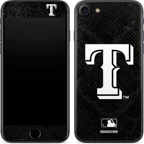 MLB Texas Rangers Jays Dark Wash iPhone 8 Skin
