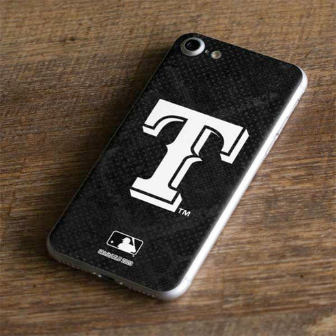 MLB Texas Rangers Jays Dark Wash iPhone 8 Skin