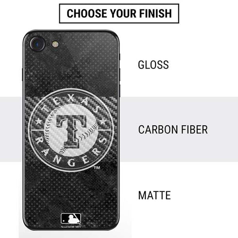 MLB Texas Rangers Jays Dark Wash iPhone SE (2nd & 3rd Gen) Skin