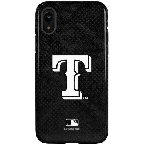 MLB Texas Rangers Jays Dark Wash iPhone XR Pro Case