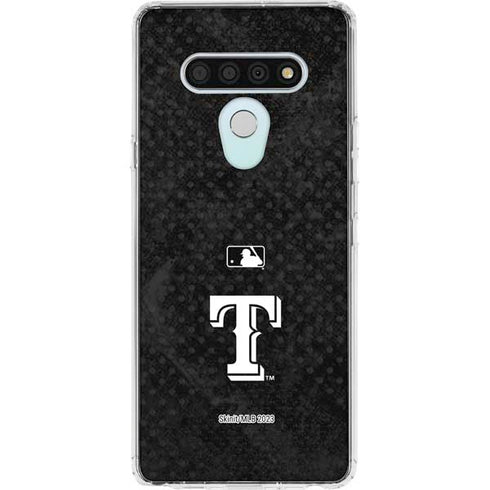 MLB Texas Rangers Jays Dark Wash LG Stylo 6 Clear Case