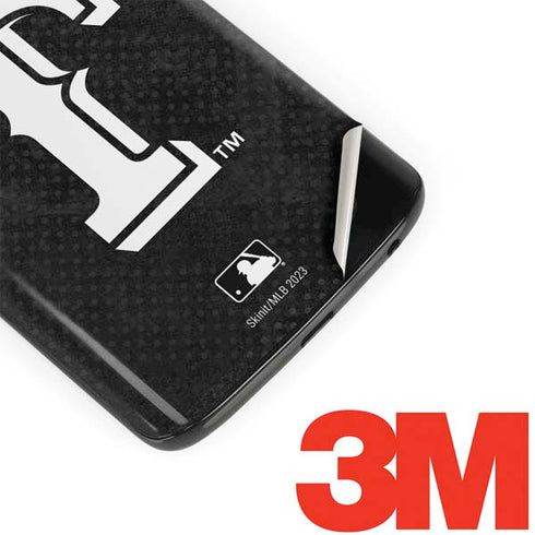 MLB Texas Rangers Jays Dark Wash Moto G6 Skin