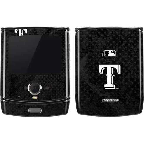 MLB Texas Rangers Jays Dark Wash Motorola RAZR Skin