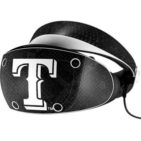 MLB Texas Rangers Jays Dark Wash PlayStation VR2 Skin