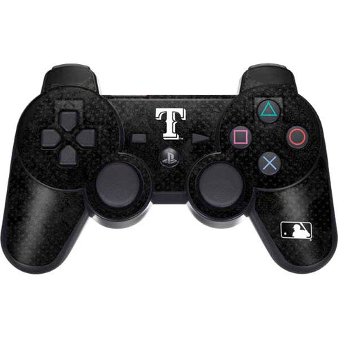 MLB Texas Rangers Jays Dark Wash PS3 Dual Shock wireless controller Skin
