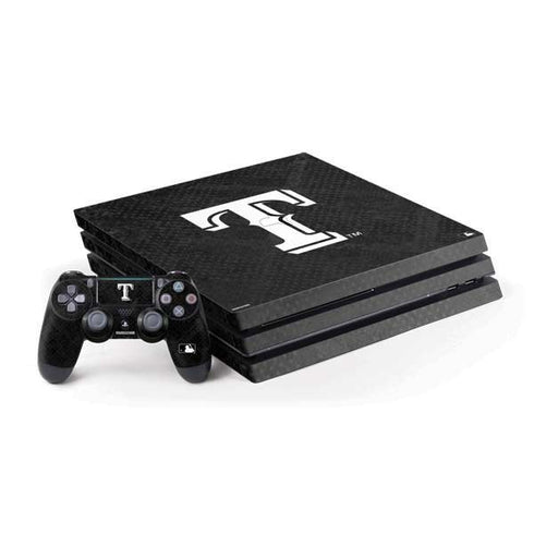 MLB Texas Rangers Jays Dark Wash PS4 Pro Bundle Skin