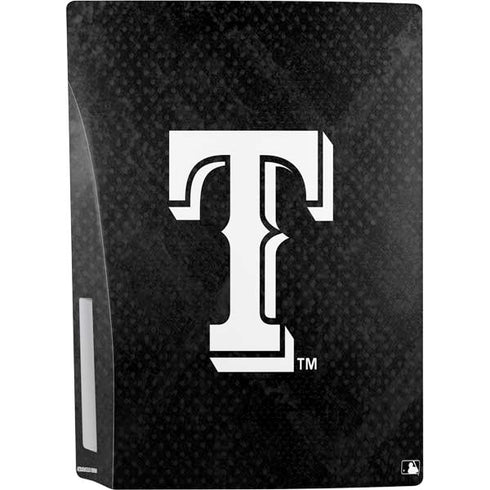 MLB Texas Rangers Jays Dark Wash PS5 Console Skin
