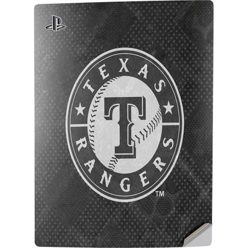 MLB Texas Rangers Jays Dark Wash PS5 Digital Edition Console Skin