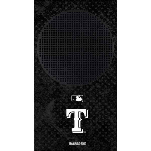 MLB Texas Rangers Jays Dark Wash Xbox Series S Bundle Skin