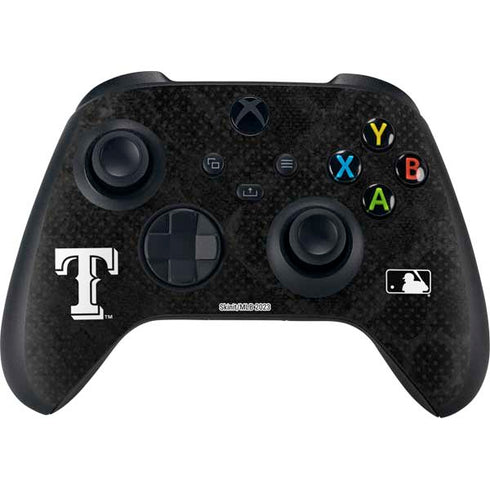 MLB Texas Rangers Jays Dark Wash Xbox Series X Controller Skin