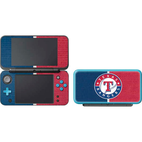 MLB Texas Rangers Split Nintendo 2DS XL (2017) Skin