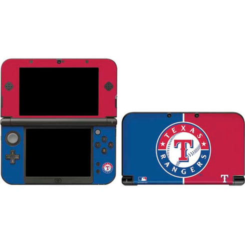 MLB Texas Rangers Split 3DS XL 2015 Skin