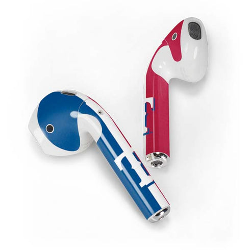 MLB Texas Rangers Split Apple AirPods 2 Skin