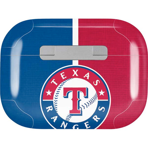 MLB Texas Rangers Split Apple AirPods Pro Skin