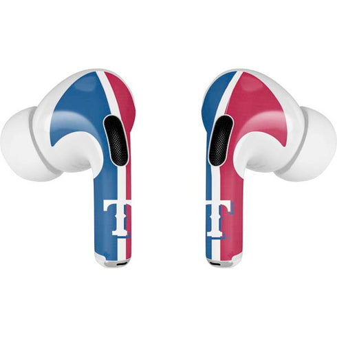 MLB Texas Rangers Split Apple AirPods Pro Skin