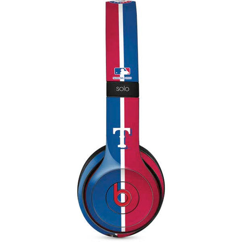 MLB Texas Rangers Split Beats Solo 2 Wireless Skin