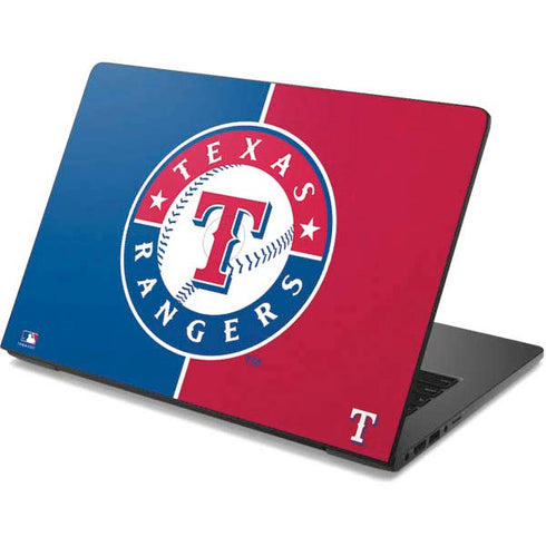 MLB Texas Rangers Split Dell Chromebook Skin