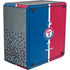 MLB Texas Rangers Split Cooler Master MasterBox Q300L Mini Tower Skin