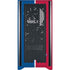 MLB Texas Rangers Split Corsair 4000D Tempered Glass Mid-Tower ATX Case Skin