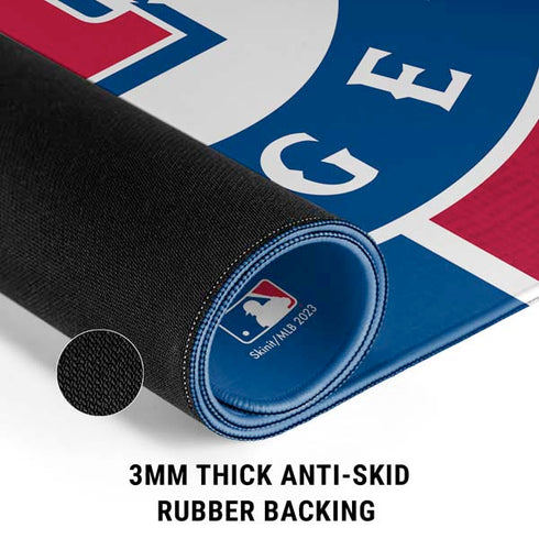 MLB Texas Rangers Split Gaming Mouse Pad