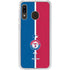 MLB Texas Rangers Split Galaxy A20 Clear Case