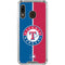 MLB Texas Rangers Split Galaxy A30 Clear Case