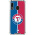 MLB Texas Rangers Split Galaxy A30 Clear Case