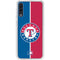 MLB Texas Rangers Split Galaxy A50 Clear Case