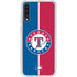 MLB Texas Rangers Split Galaxy A50 Clear Case