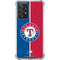 MLB Texas Rangers Split Galaxy A52 5G Clear Case