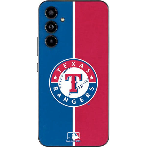 MLB Texas Rangers Split Galaxy A54 5G Skin