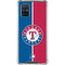 MLB Texas Rangers Split Galaxy A71 5G Clear Case
