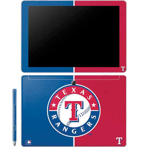 MLB Texas Rangers Split Galaxy Book 12in Skin