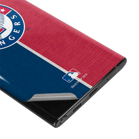 MLB Texas Rangers Split Galaxy Note 10 Skin