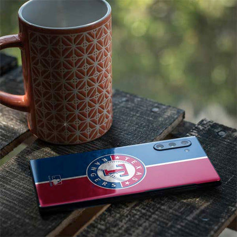 MLB Texas Rangers Split Galaxy Note 10 Skin